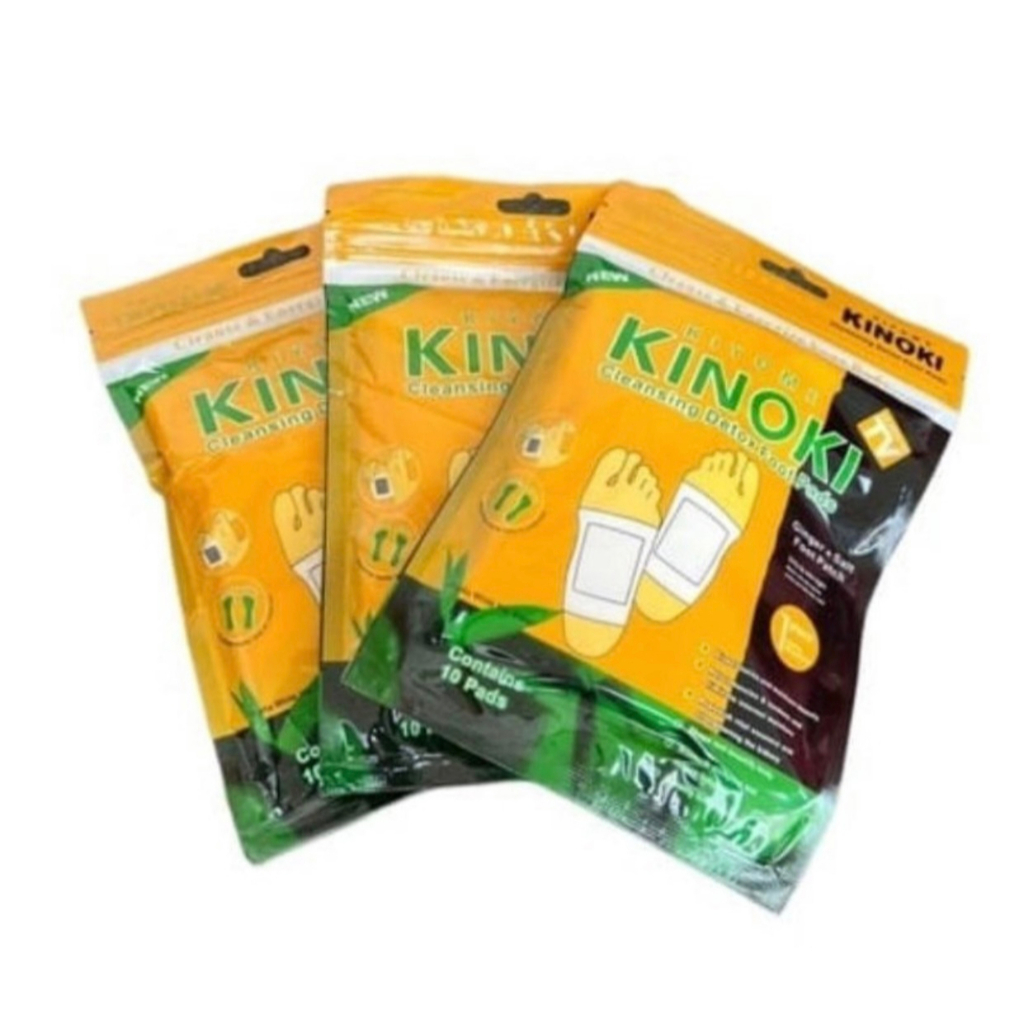 Koya Kaki Kinoki Detox Gold Emas Original 1box Isi 10pcs