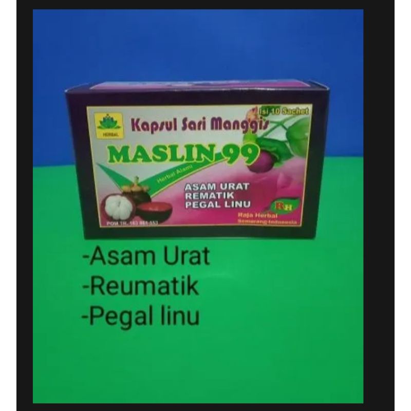 kapsul sari manggis Maslin 99