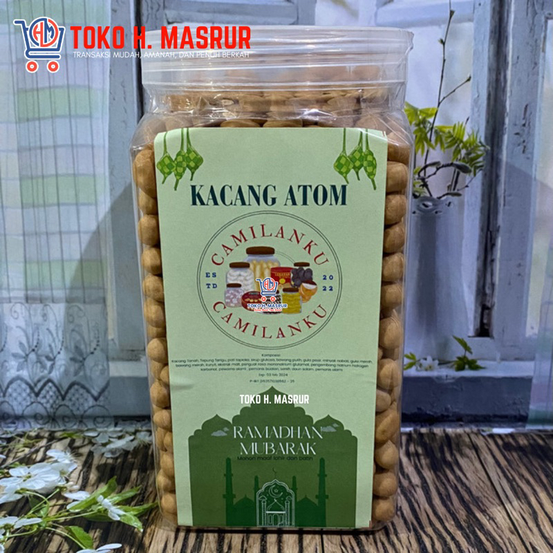 

Camilan Kacang Atom | Pastel | Kacang Medan | Biscuit Bola | Emping | Gem Bunga | Kue Soes | Bidaran keju