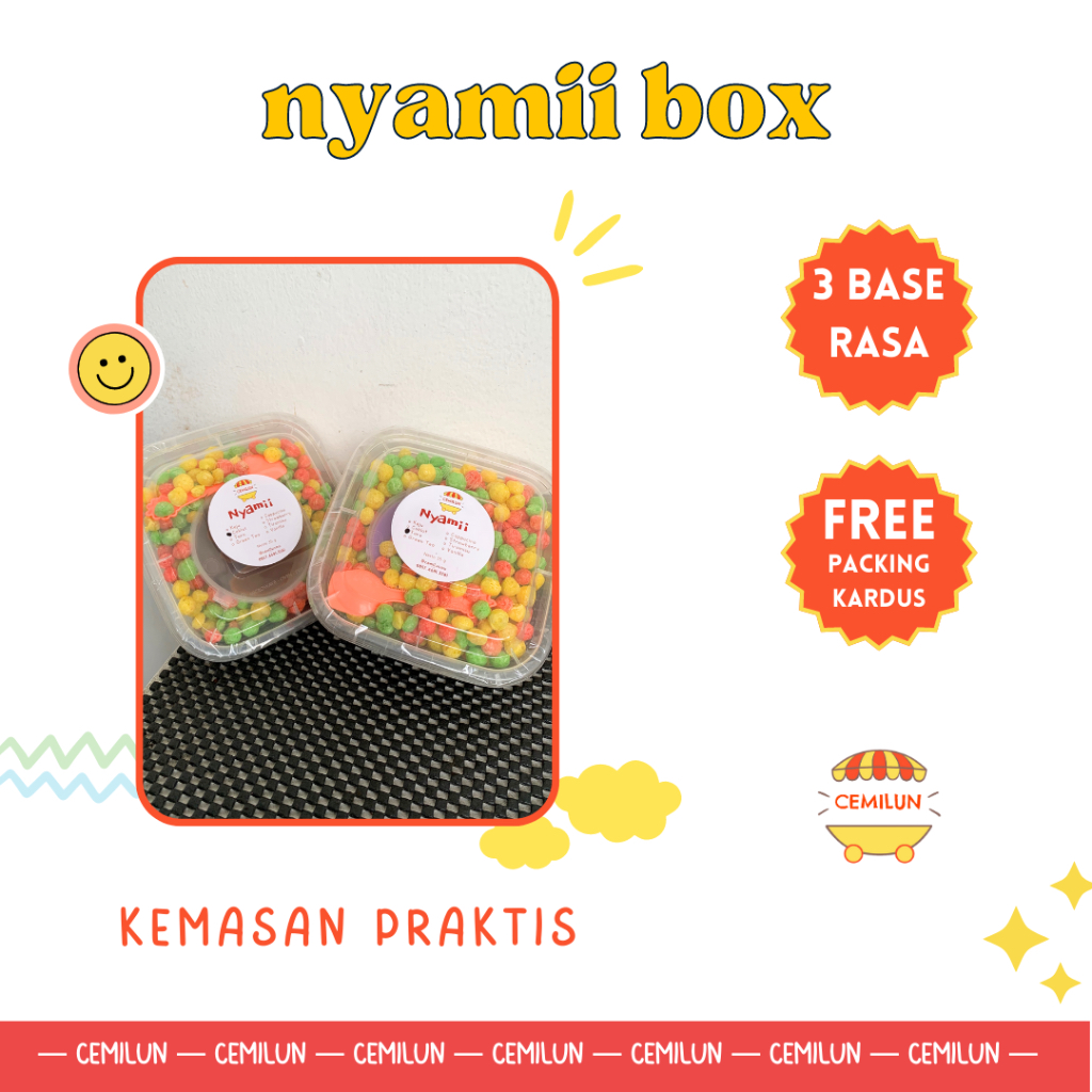 

[85 Gram Box] Nyamii Nyam Nyam Aneka Saus Kemasan Praktis