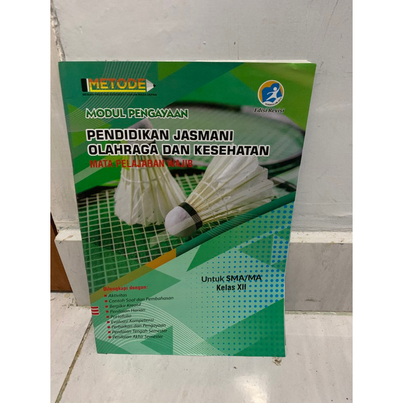 

LKS / MODUL PENGAYAAN PJOK EDISI REVISI SMA/MA KELAS 12