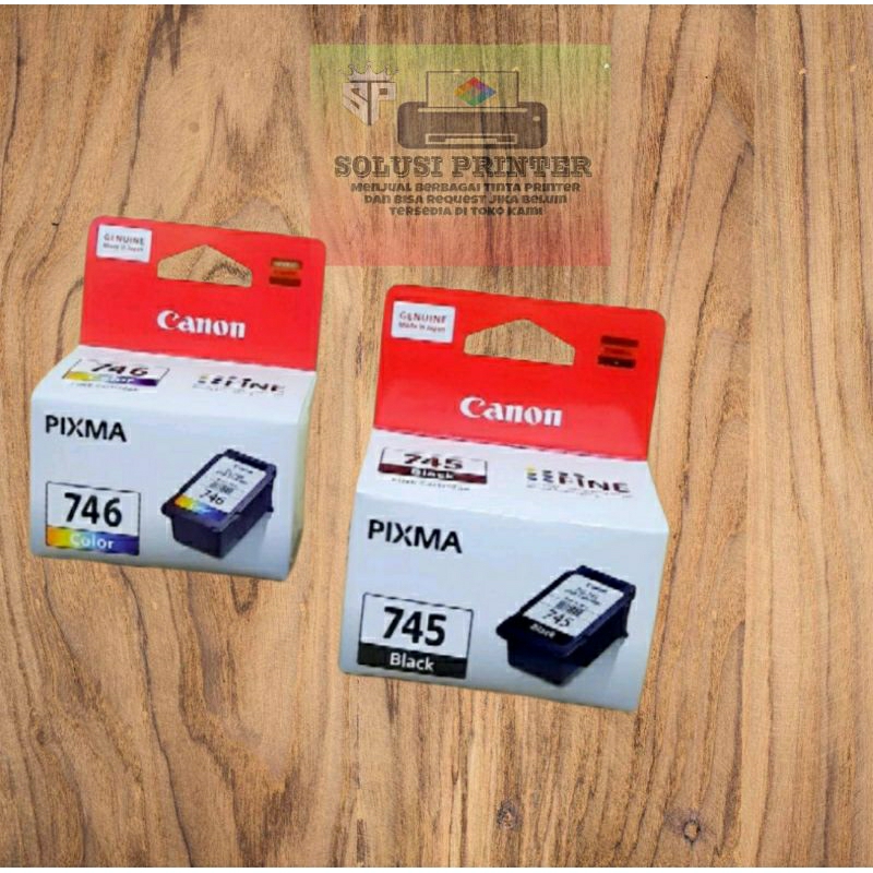Paket Tinta Printer Canon 745 Dan 746 Original