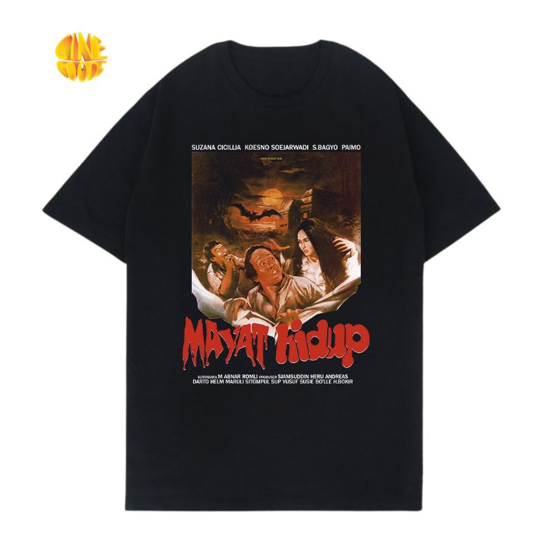 Kaos M*yat Hidup / Jeritan Malam | Kaos Film | Kaos Film Cine Goods | Movie T-Shirt