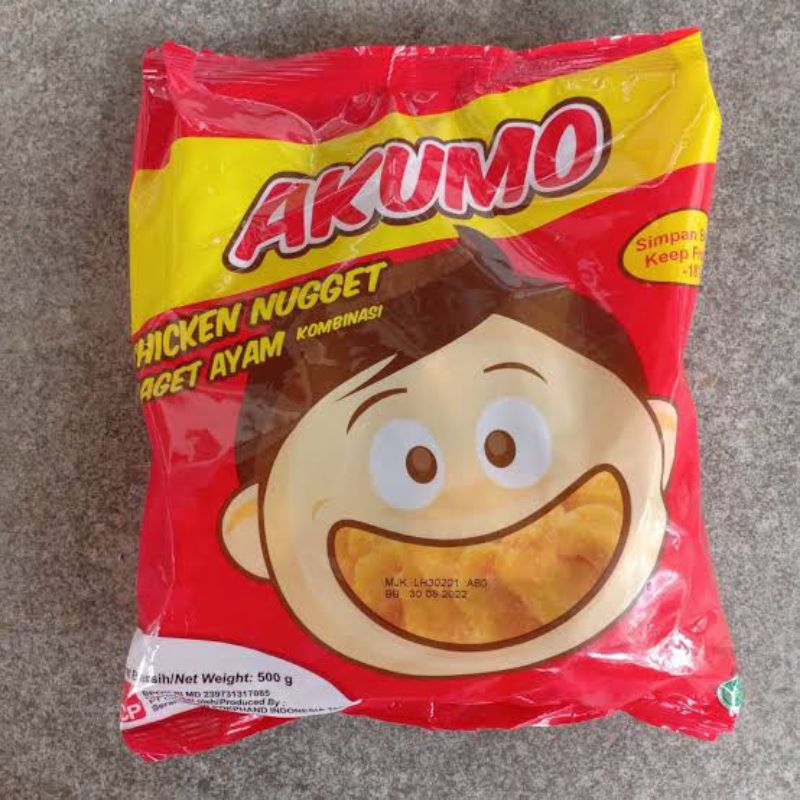 Chicken Nugget Akumo 500 gr
