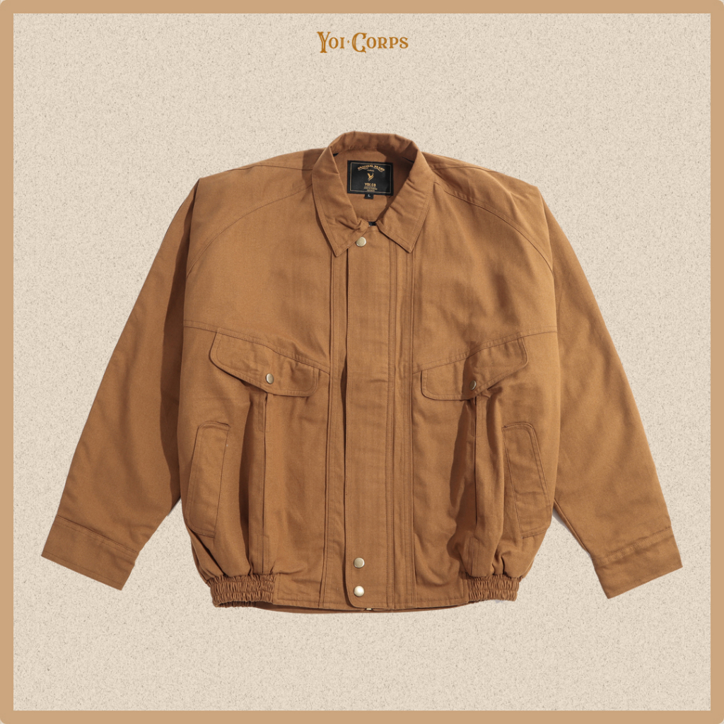 Yoi Corps | Jaket Aero Flight Caramel