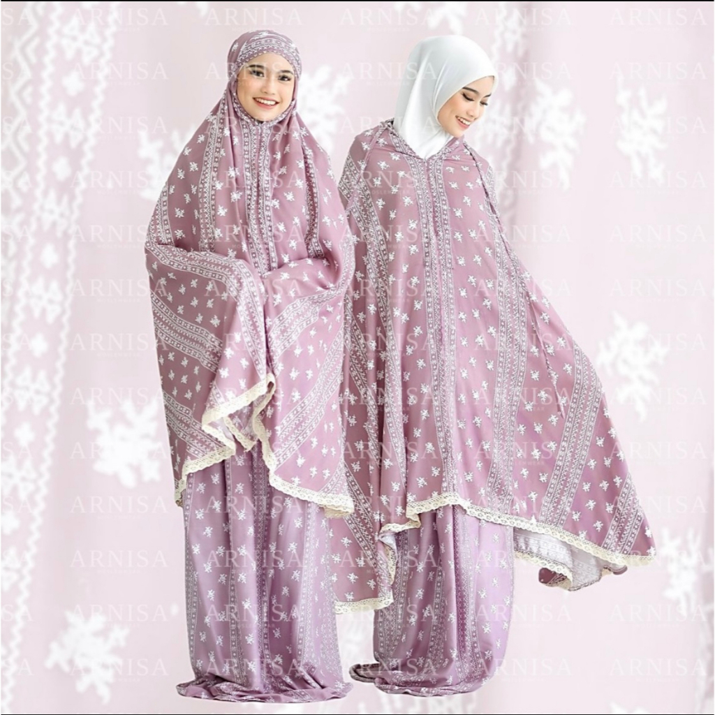 Mukena Dewasa 2 in 1 Zipper JUMBO DONNA