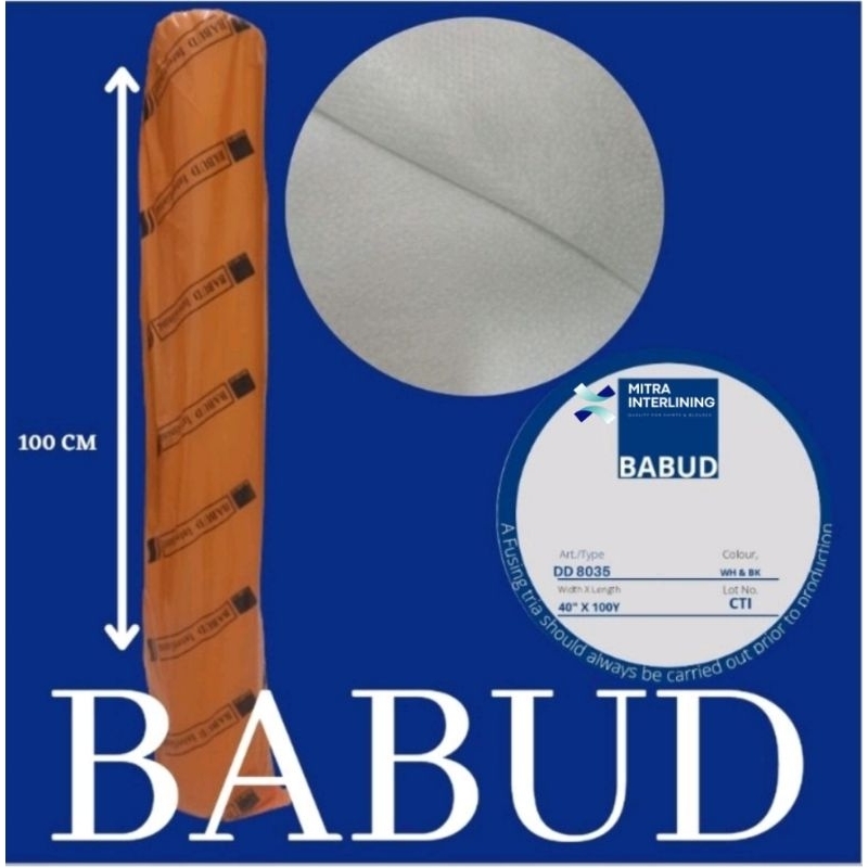Kain Keras Non Woven DD8035 Dan DD8045 BABUD INTERLINING