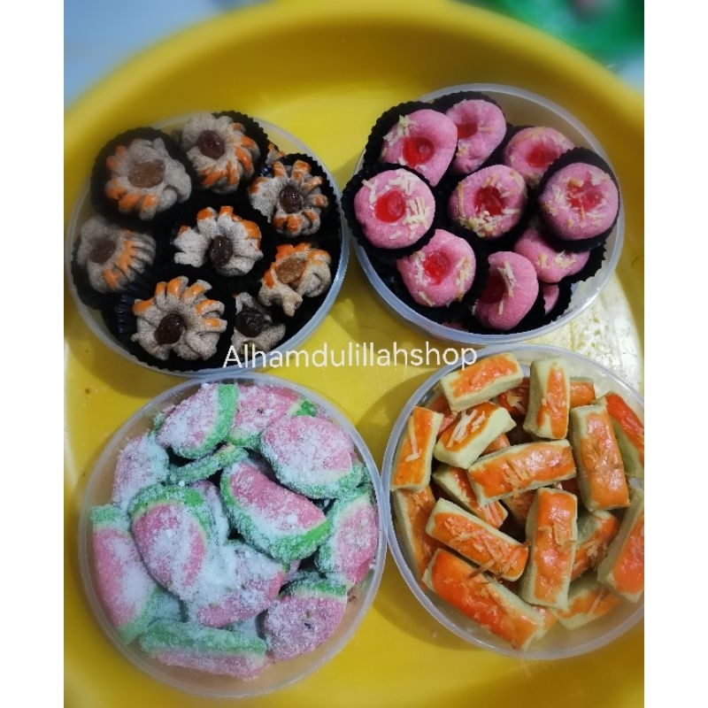 

paket 4 kue kering