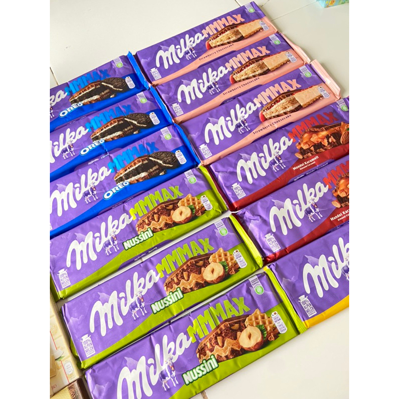 

COKLAT MILKA MMMAX 300gram CHOCOLATE Cokelat Milka Eropa