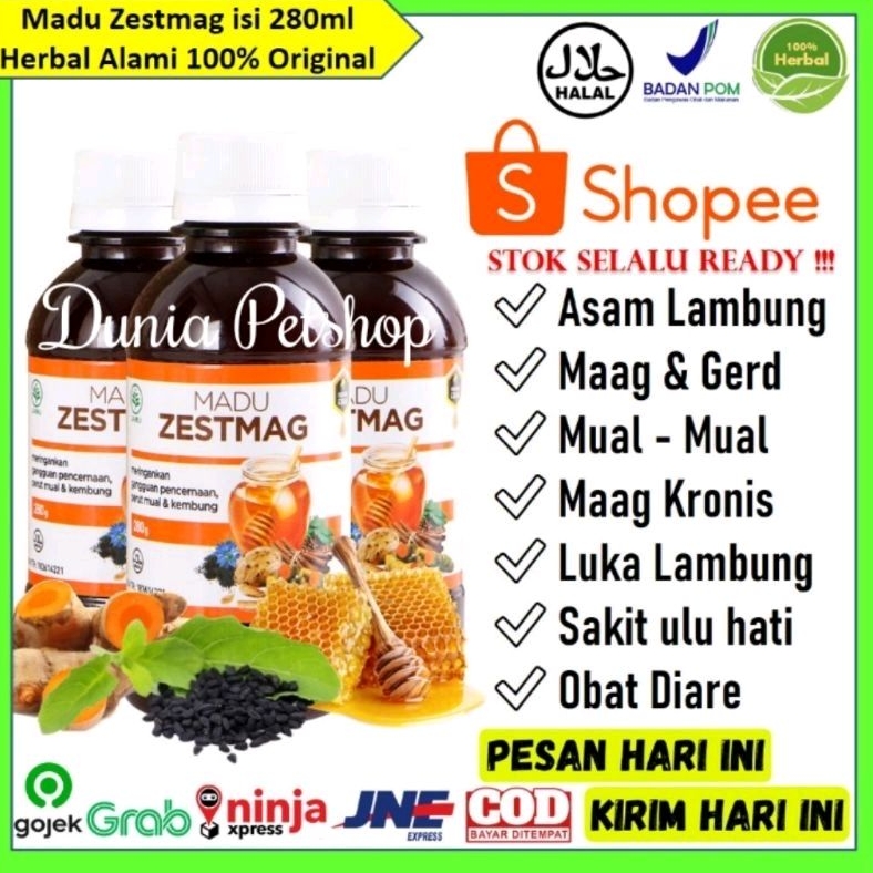 

Madu ZESTMAG Original Madu Herbal Atasi Sakit Maag Lambung Dan Penurun Asam Lambung