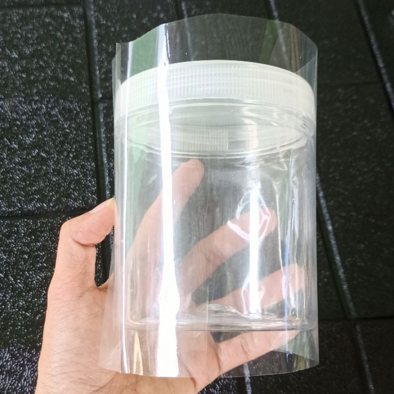 Segel Plastik Toples Seluruh Badan untuk Toples 500-600ml