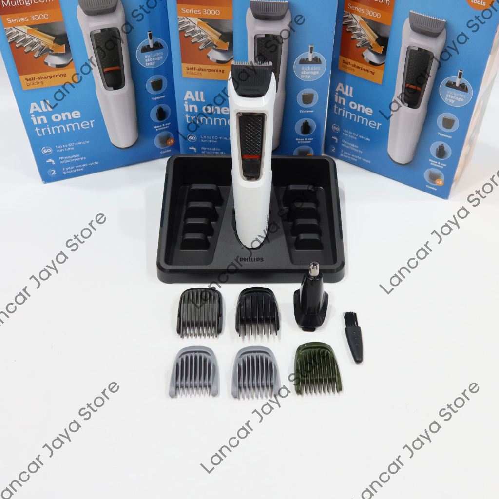 Philips Multigroom Series 3000 MG3721 Alat Cukur Philips MG3721 Shaver