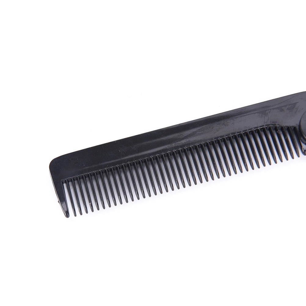 Sisir Rambut Saku Lipat Mini Foldable Pocket Hair Comb - HC002 - Black