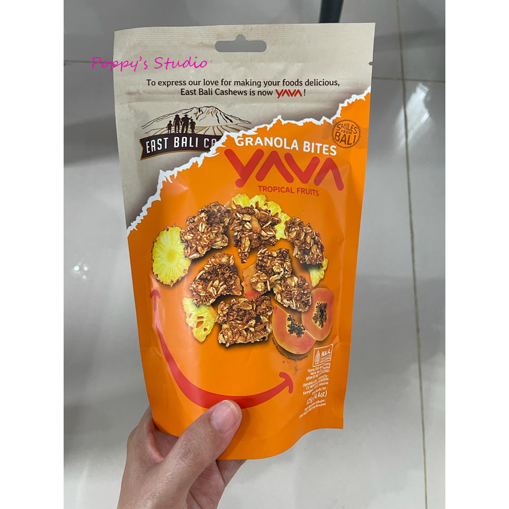 

Granola Bites - Tropical Fruits 125 Gr - East Bali Cashews (Yava)