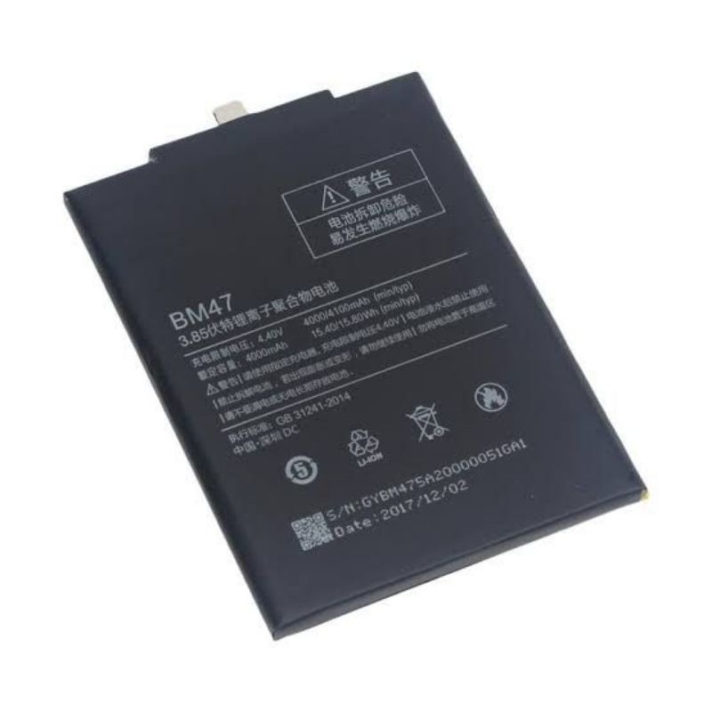 BATERAI XIAOMI REDMI 4X-3-3S-3X-3PRO BM47 ORIGINAL 4000MAH