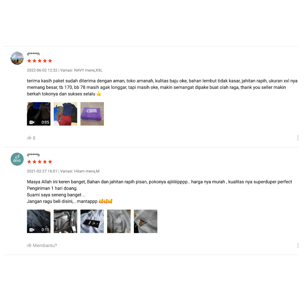 Discount Baju Olahraga Pria AD Lengan Panjang - Merah XXL Kaos Olahraga Cowok