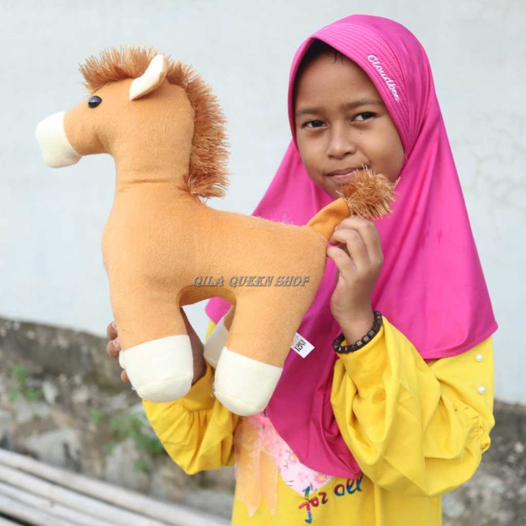 BONEKA KUDA M label SNI TERLARIS MURAH BISA COD