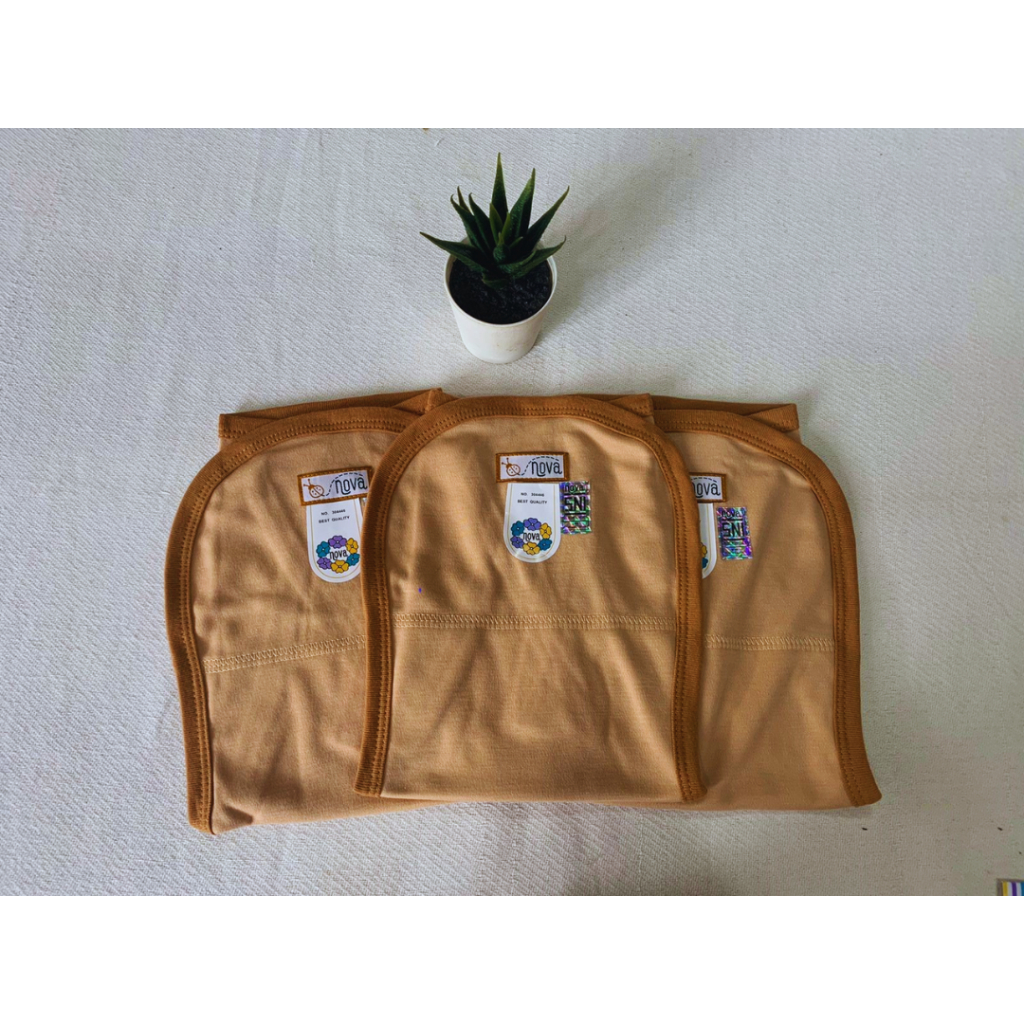 Nova Popok kain Tali Polos - Popok Bayi Isi 3pcs