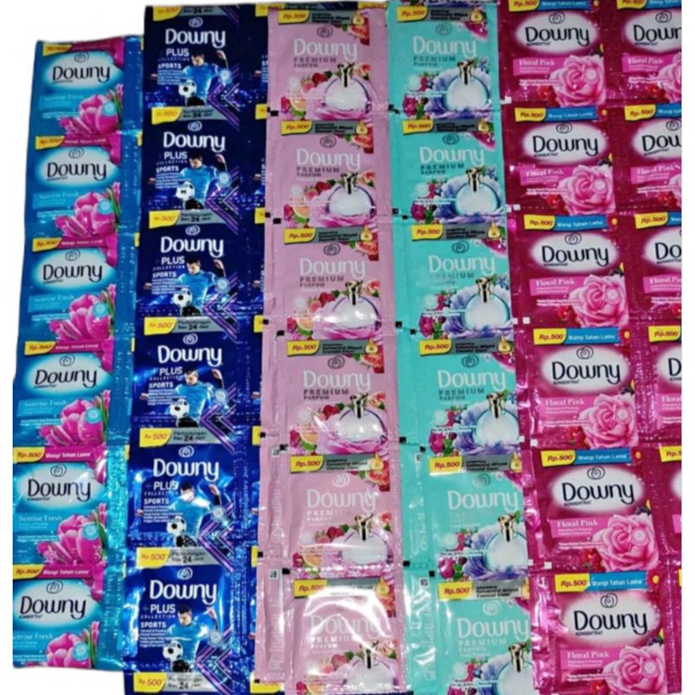 Downy Pewangi &amp; Pelembut Pakaian Sachet 10ml X 12