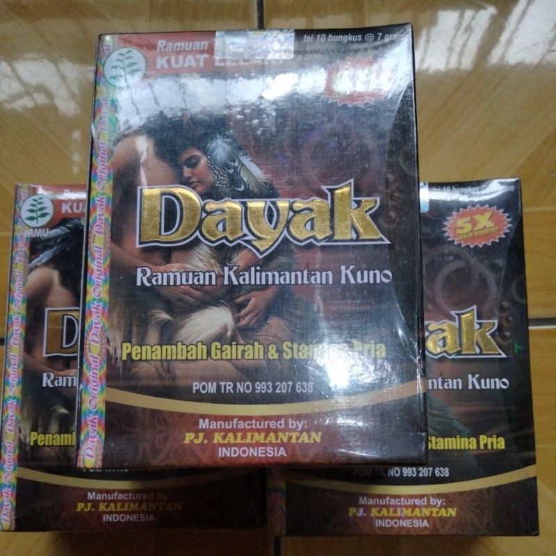 dayak serbuk ramuan kalimantan kuno