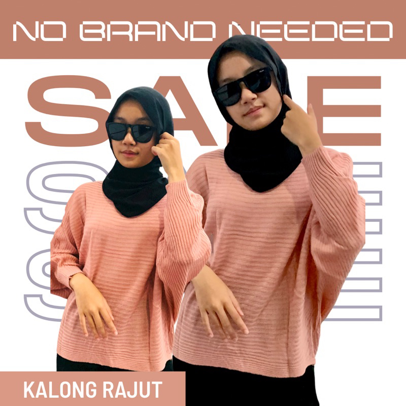 Sweater Rajut Model Kalong / Atasan Wanita Rajut / Sweater Rajut Murah