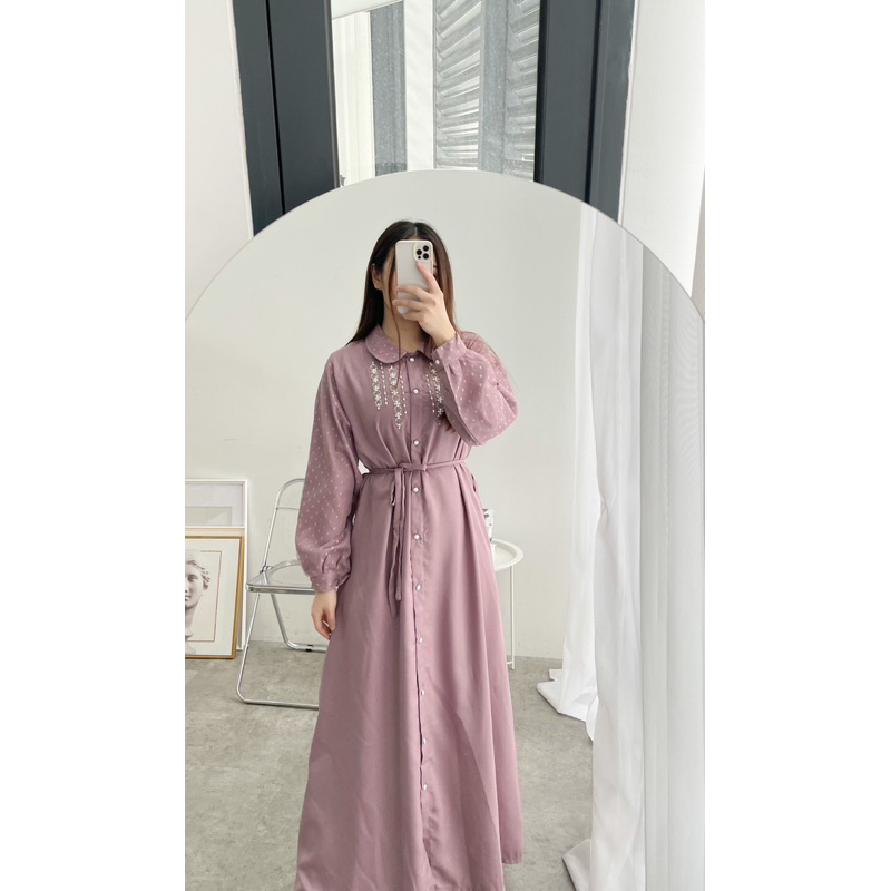 aba kaftan dress