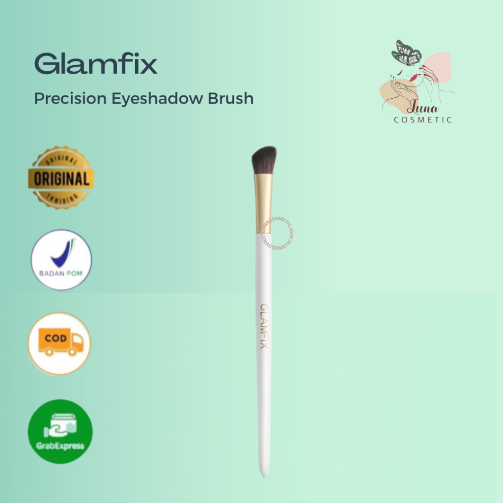 GLAMFIX Precision Eyeshadow Brush Make Up 1PCS _ Kuas Make Up Eyeshadow | GLAM FIX Alat Kecantikan Makeup by YOU