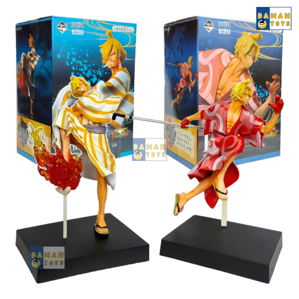 Action Figure Sabo Sanji Full Blow Ichiban Kuji One Piece Anime