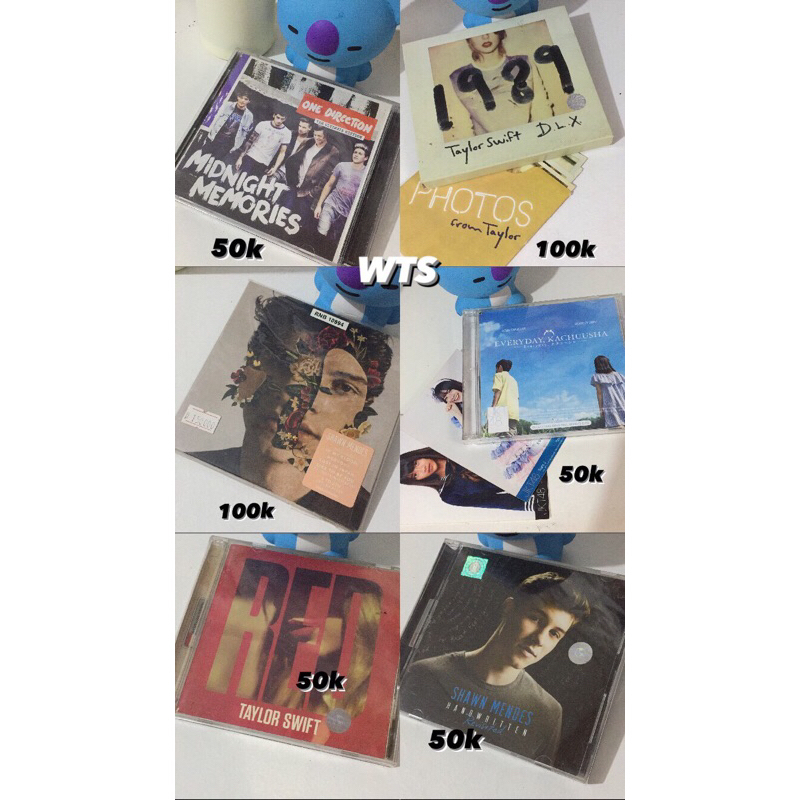 ALBUM PRELOVED TAYLOR SWIFT ONE DIRECTION SHAWN MENDES JKT48