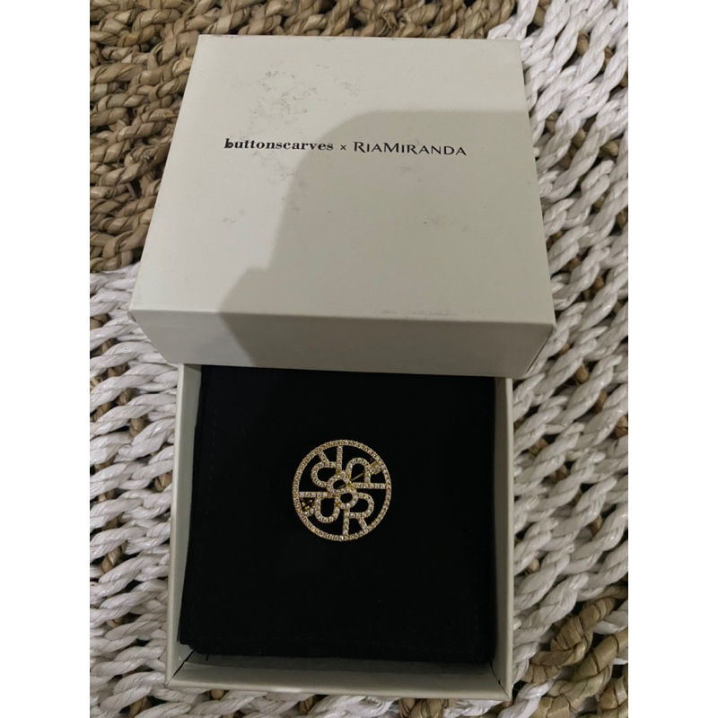 Ria Miranda x Buttonscarves Brooch Pin Hijab