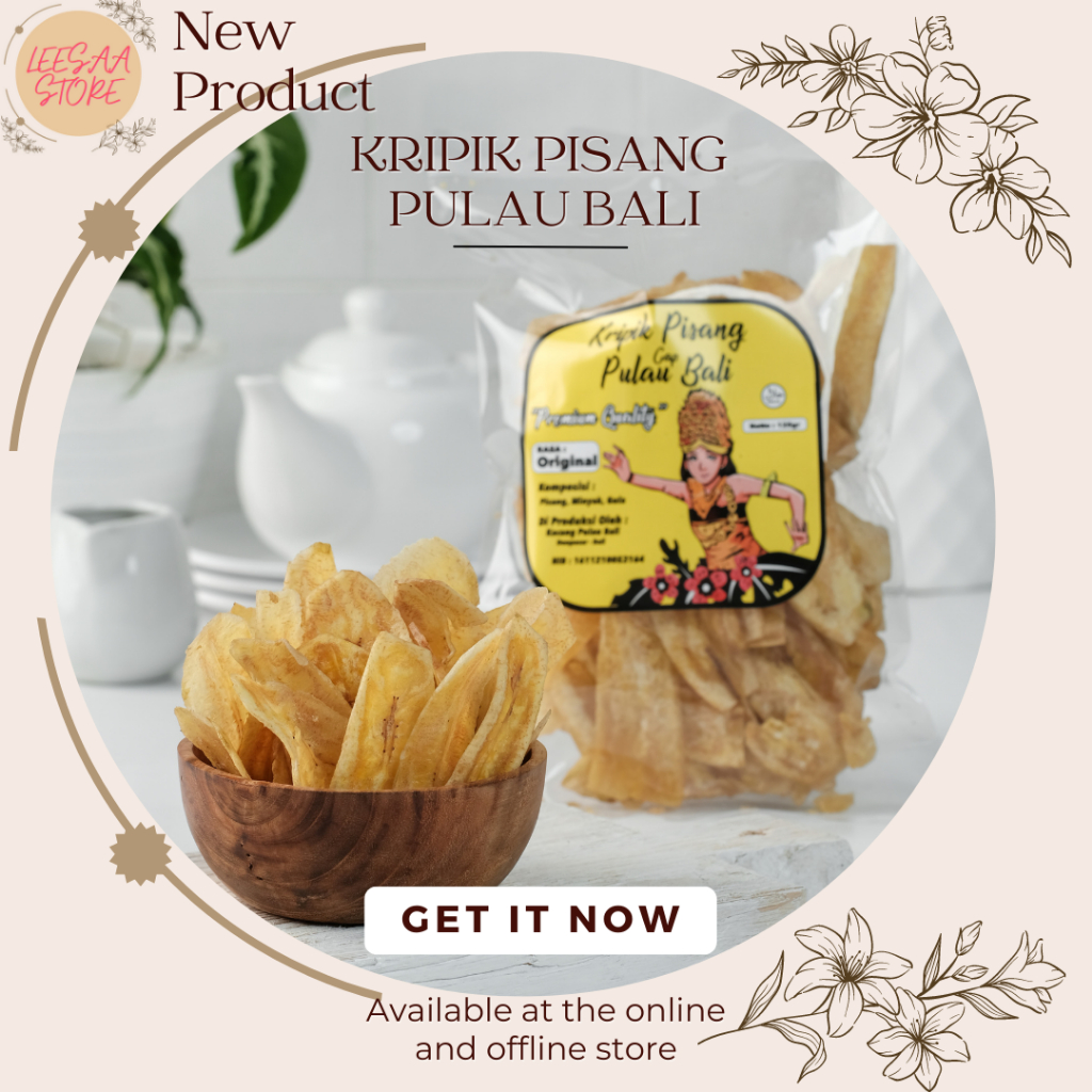 

Kripik Pisang Pulau Bali 125gr Oleh Oleh Bali