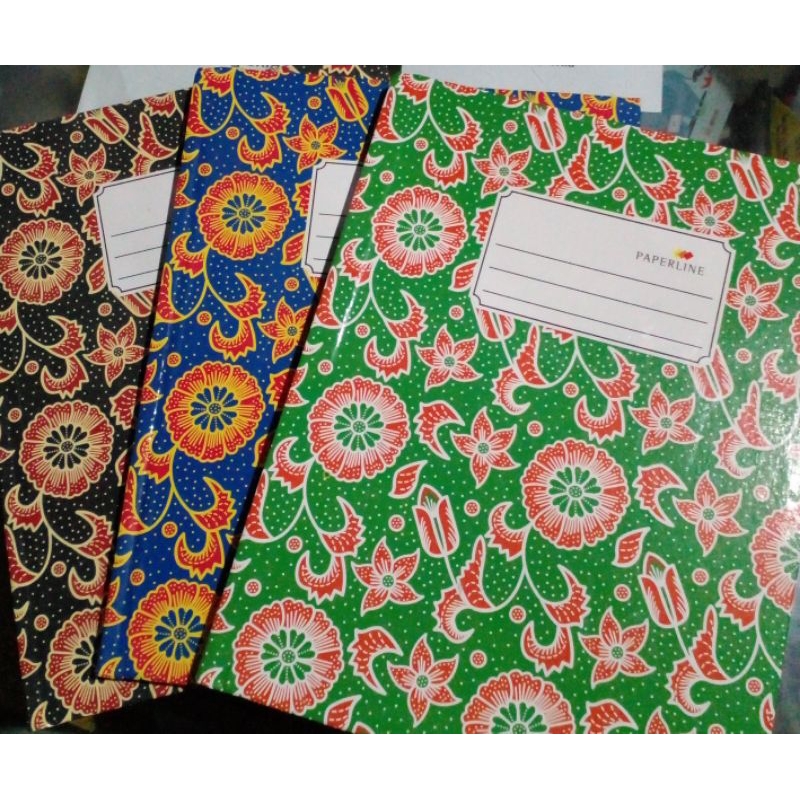 

Buku Tulis Sampul Tebal Isi 100 lembar / Paperline hard cover ukuran Quarto/A5