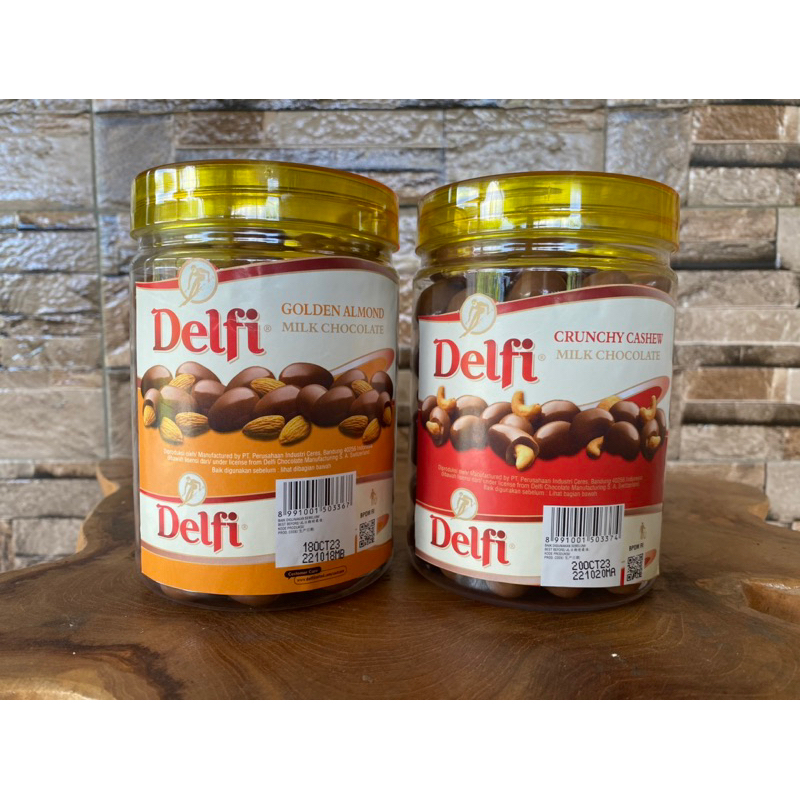 

DELFI ALMOND DELFI CASHEW MALTITOS CHICCHOC CHIC CHOC 500gram COKLAT TOPLES