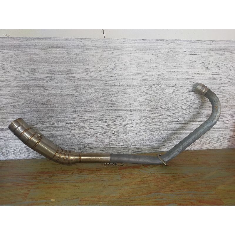 Leher knalpot vixion series, r15, xabre, dan sejenisnya.