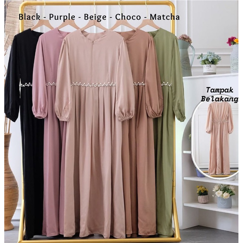New ! Anaya Luxury Dress / Gamis lebaran /gamis busui/gamis kondangan