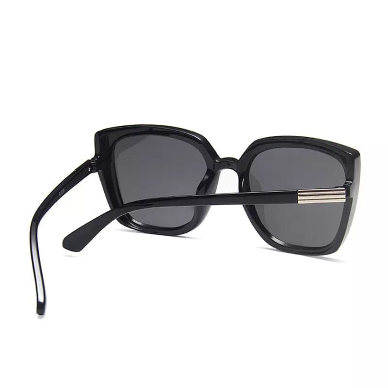 Kacamata Hitam UV Protection Fashion Wanita Pria Petak Sunglasses Cat Eye INS