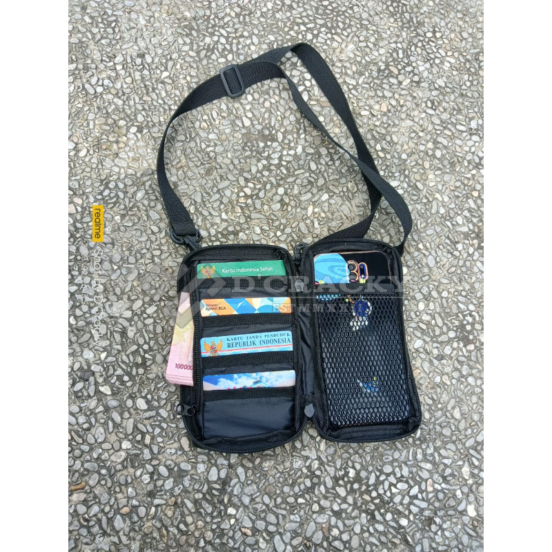 Tas Selempang Pria Anti Air | Sling Pouch Wallet Waterproof | Sling Bag Pria Anti Air