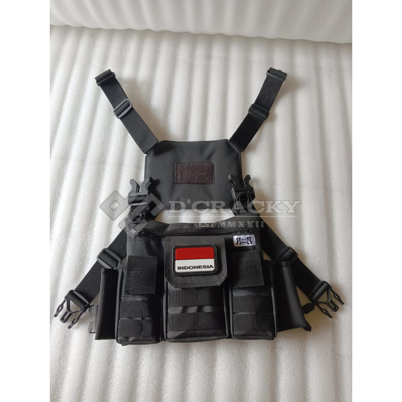 Tas Dada / Chest Bag Rig / Tas dada nyaman dipakai untuk aktivitas sehari hari