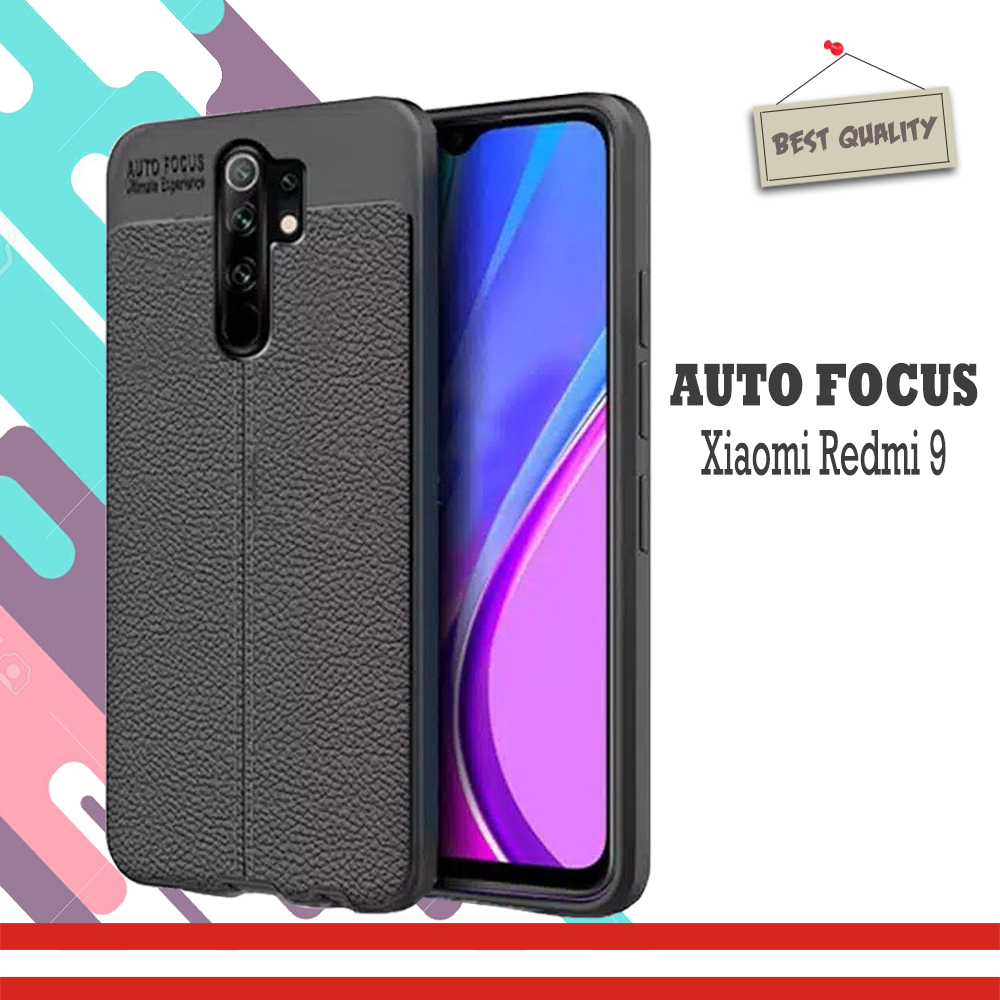 Case Auto Focus Xiaomi Redmi 9 Softcase Auto Focus Leather Experience Slim Ultimate