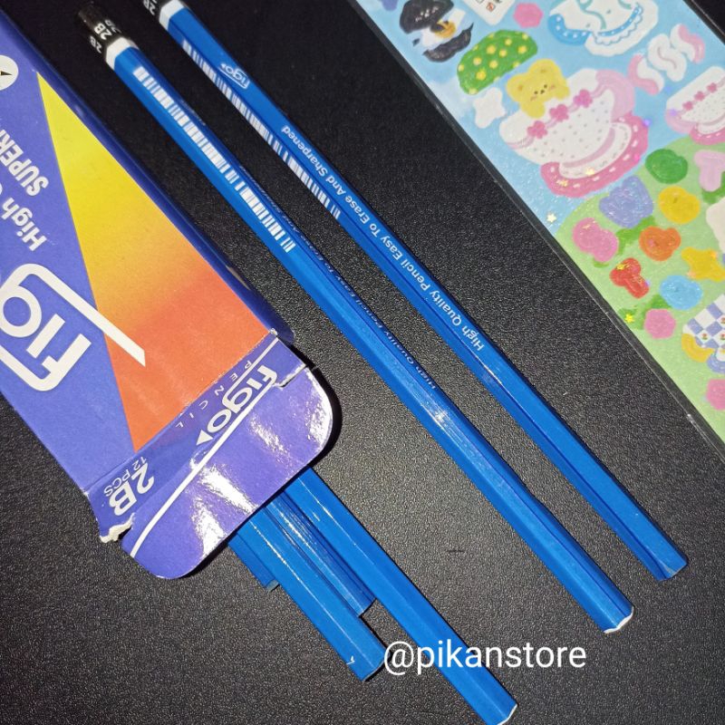 

Pensil Figo 2B/ Pensil Ujian Tulis