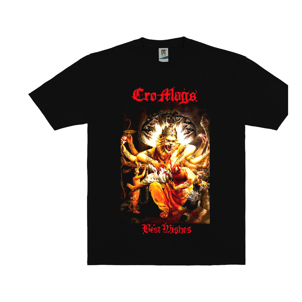 KAOS BAND CRO-MAGS VINTAGE | T-SHIRT BAND CRO-MAGS | CRO-MAGS HITAM