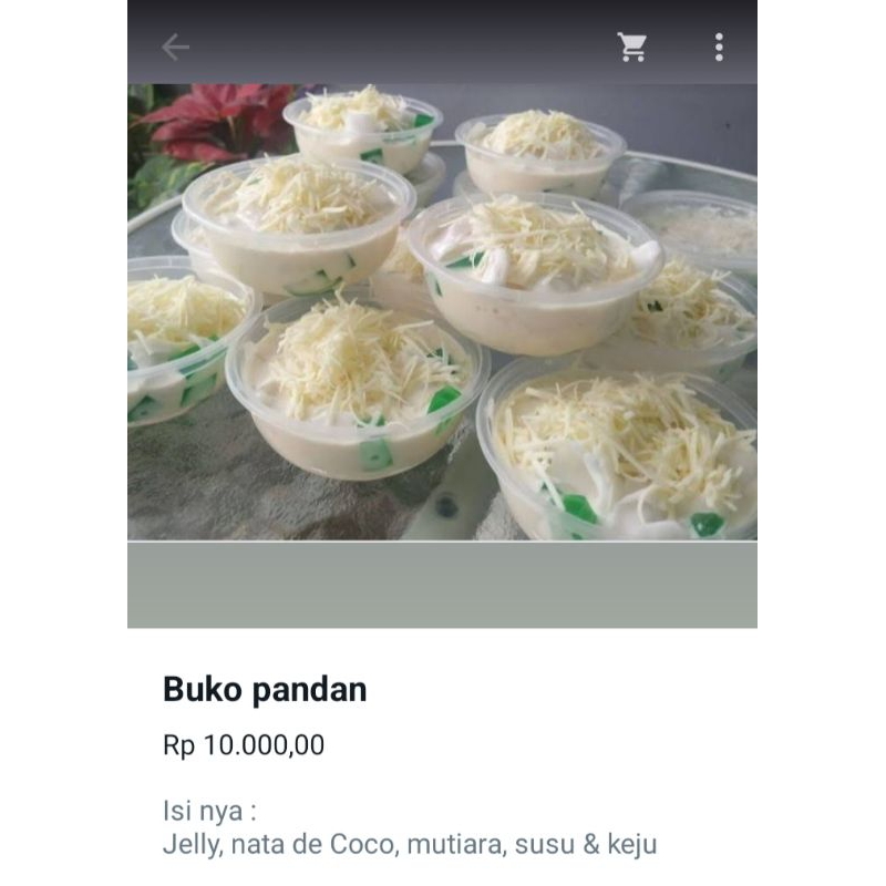 Buko pandan 200 ml