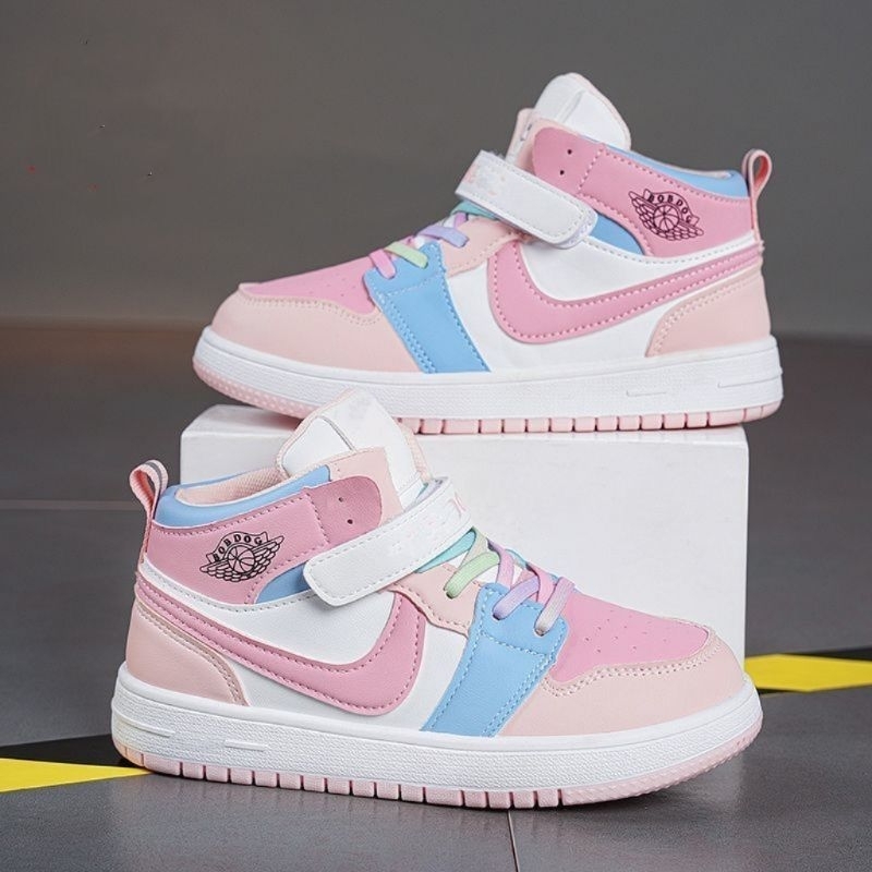 Sepatu Anak Perempuan Senekaker Wanita Sekolah Kids Keluaran 2025 Scholl Sneaker Soes Tk Sd Terbaru 