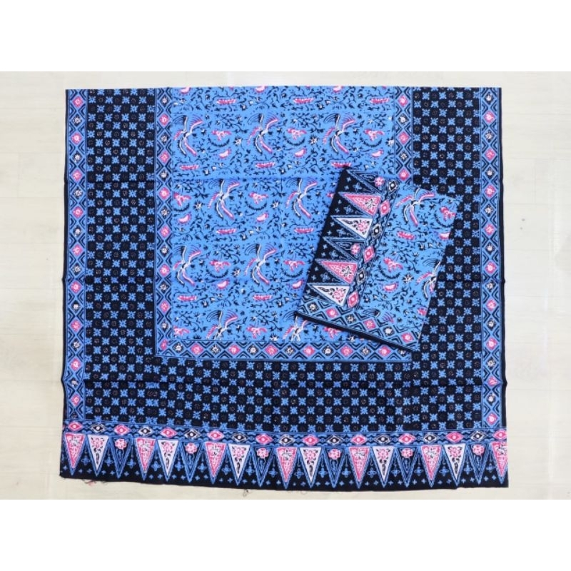 KAIN BATIK KATUN SARUNG SLENDANG CAP TULIS SETELAN WANITA