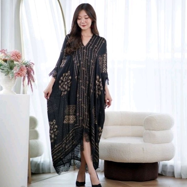 vegy7online - Ayunda Batik Premium Viscose / Batik Wanita / Kaftan Batik