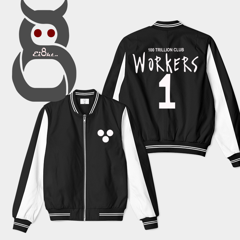 Jaket Sukajan Bomber Yoojin Ilhae Workers Manhwa Outfit