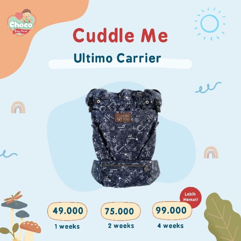 ❤ChocoBabyRent❤TIDAK DIJUAL, DISEWAKAN CUDDLE ME ULTIMO CARRIER GENDONGAN SSC