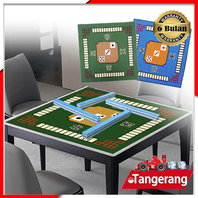 Tikar Mahjong Karpet Mahjong Majiang Maciok Carpet Alas Meja Kualitas