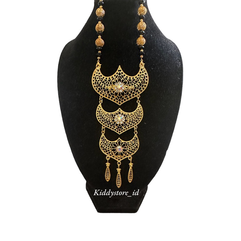 Kalung etnik susun / kalung bros / kalung etnik / bros kebaya