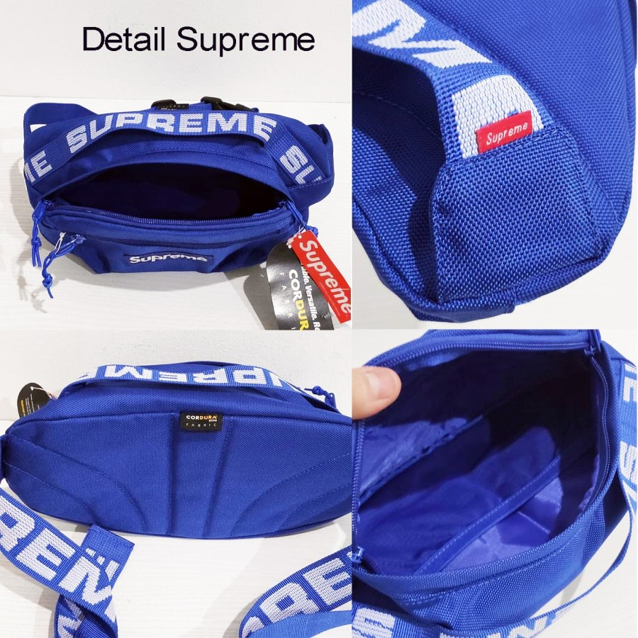 Waist Bag Supreme SS18 Import /Tas Selempang Hype Pria